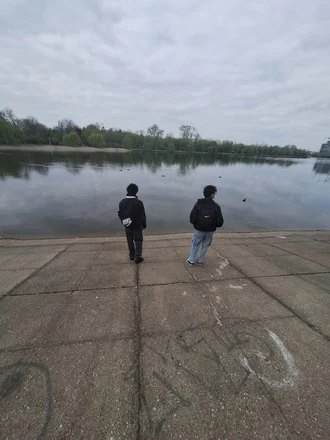 Passeggiata lungo il lago — Bucarest, Romania