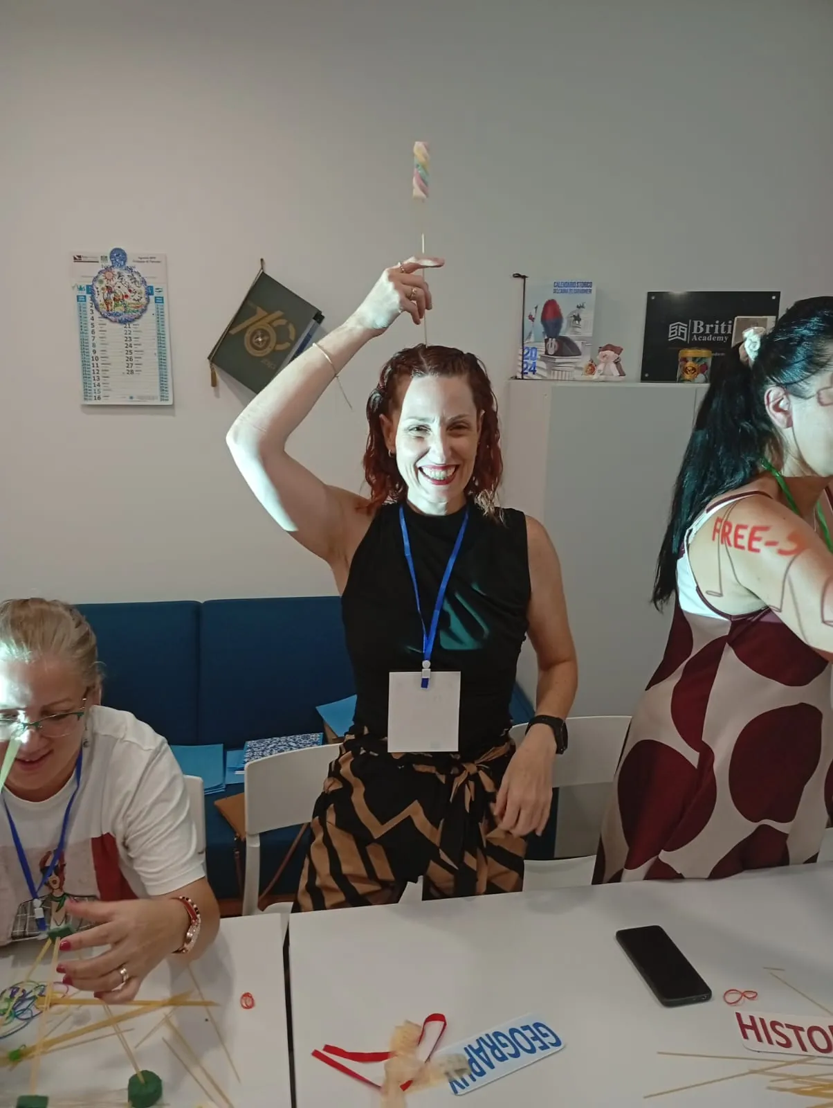 Un momento condiviso durante le attività in aula — Terrasini, Italia